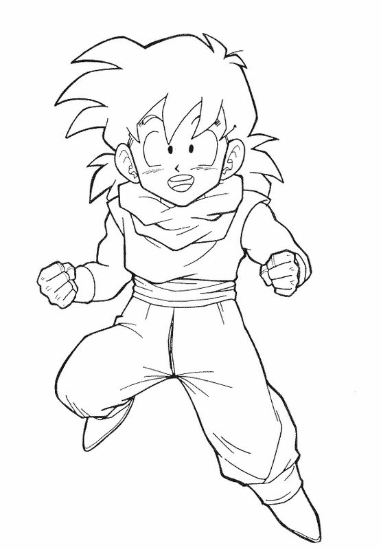 immagine Son Goku piccolo combattente