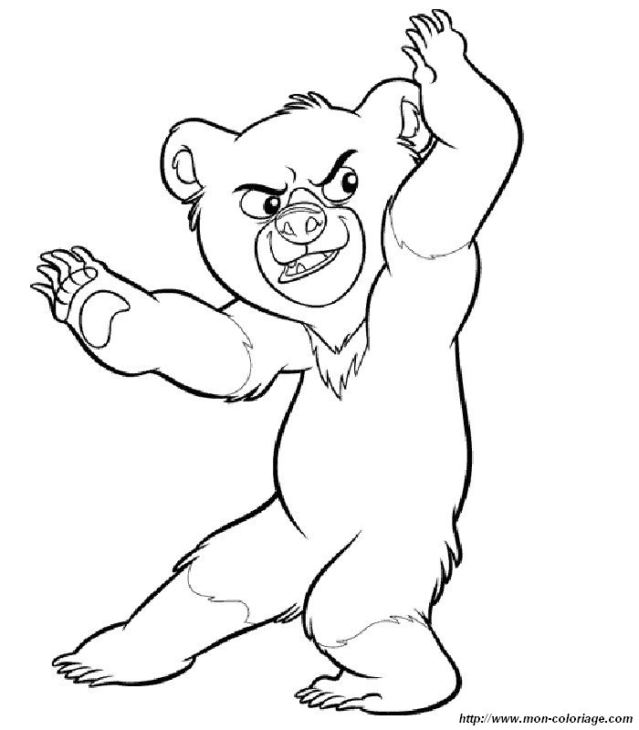 immagine disegni koda fratello orso