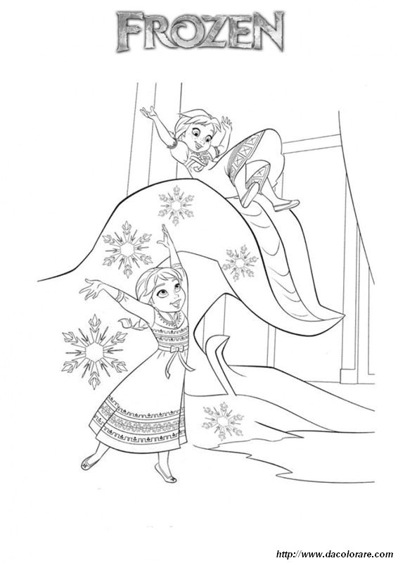 immagine Elsa e Anna bambine