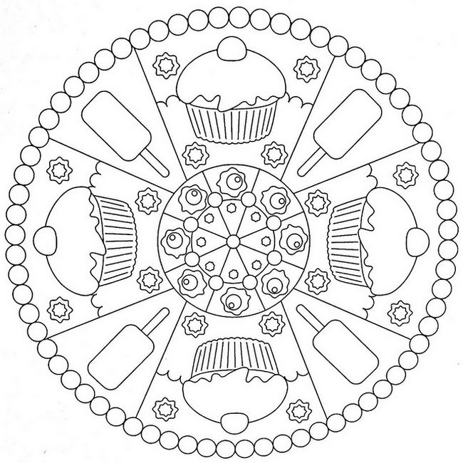 immagine Mandala per i buongustai