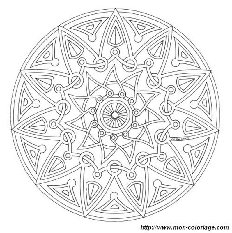 mandala coloring pages complicated cyst - photo #1