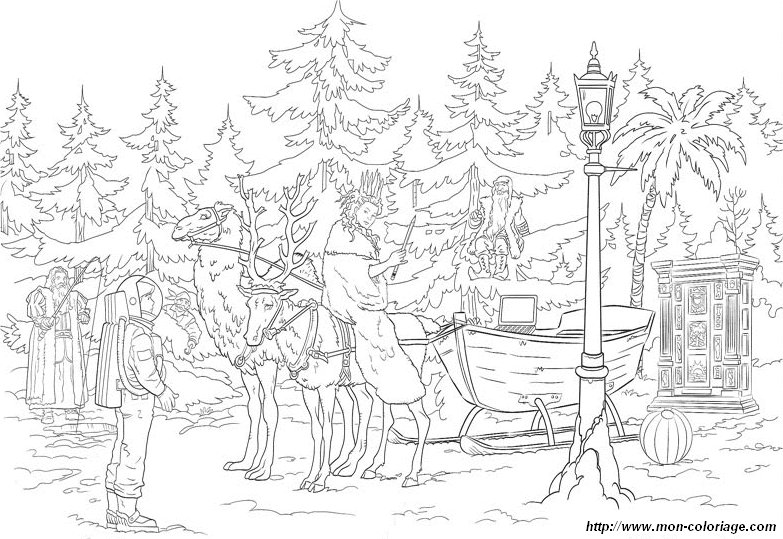 narnia coloring pages for kids - photo #48