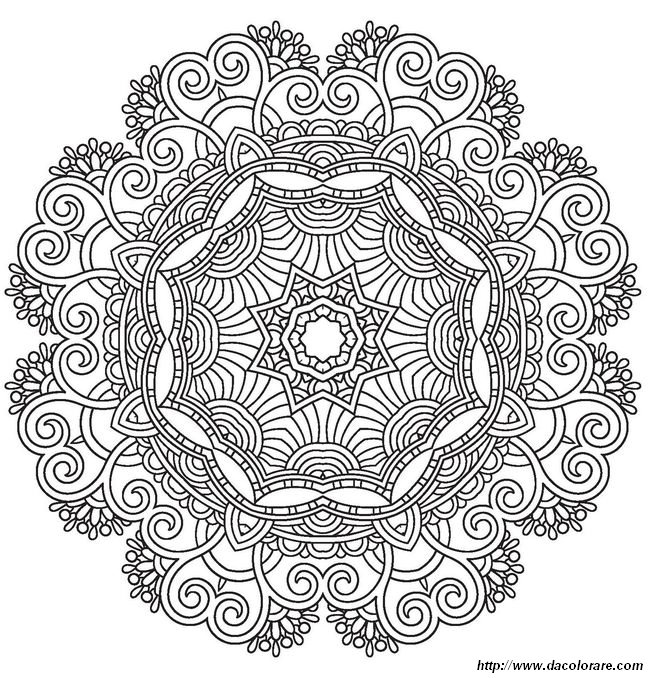 immagine Mandala fiorito per adulti