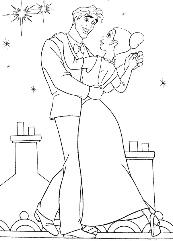 immagine Tiana e Naveen ballando insieme
