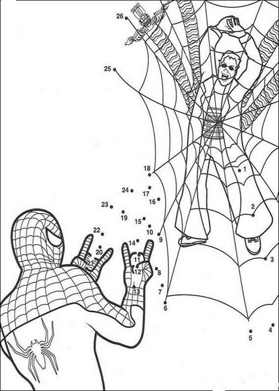 immagine Seguire i Numeri Spiderman