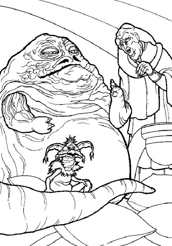 immagine Jabba la lumaca sbavando