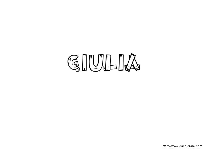 Stampare e colorare il proprio nome