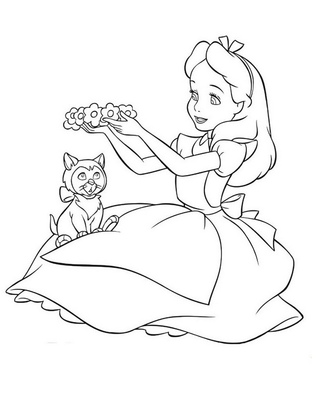 immagine Il gattino e Alice