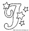 lettera J natale