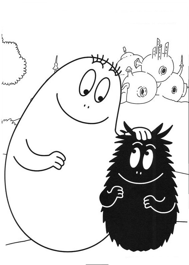 immagine Barbapapa con suo figlio