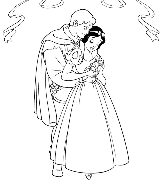 immagine Il principe con la sua principessa