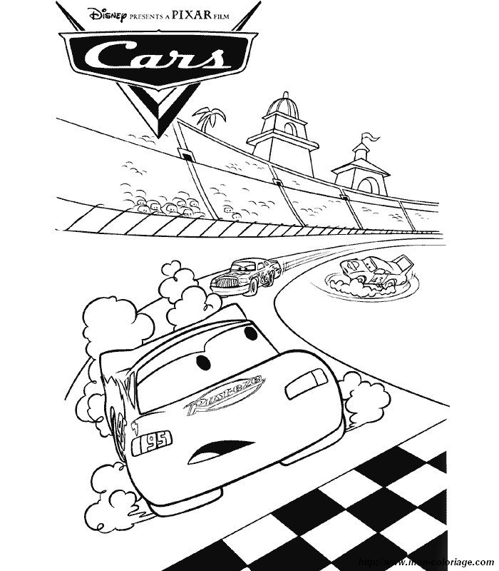 immagine disegni cars