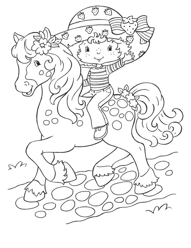immagine Sul suo cavallo o suo pony