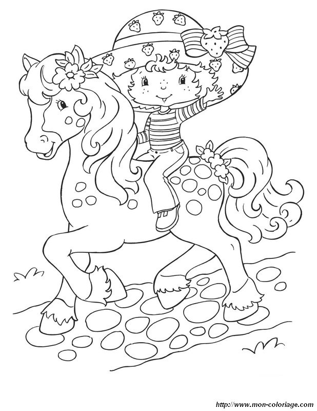 immagine fragolina dolcecuorea cavallo