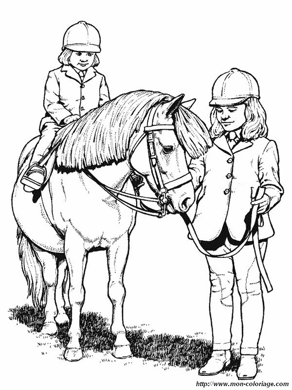immagine ragazze con il loro cavallo