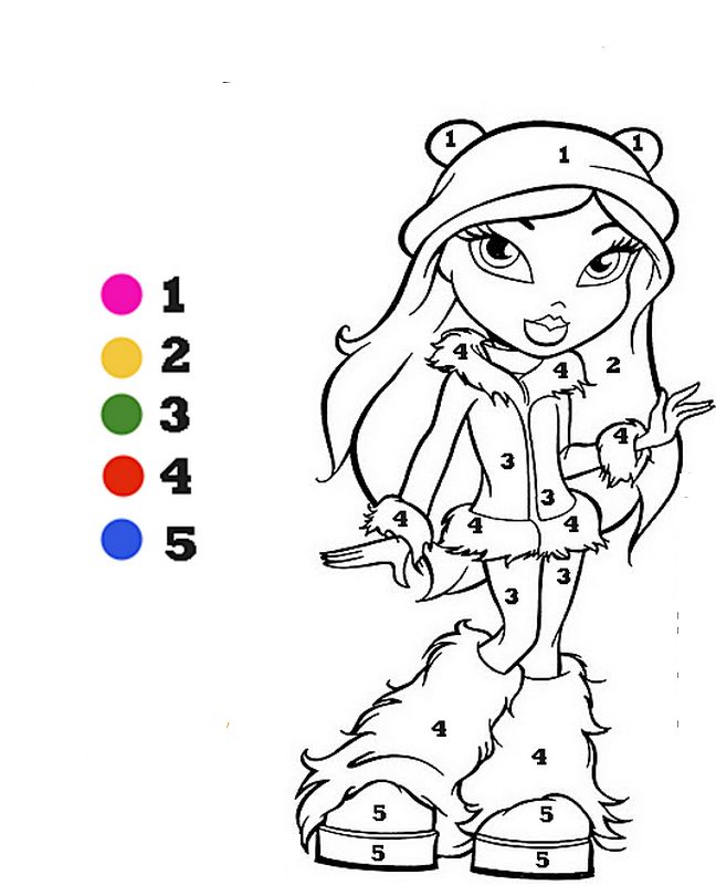 immagine Scegli i colori giusti per Bratz