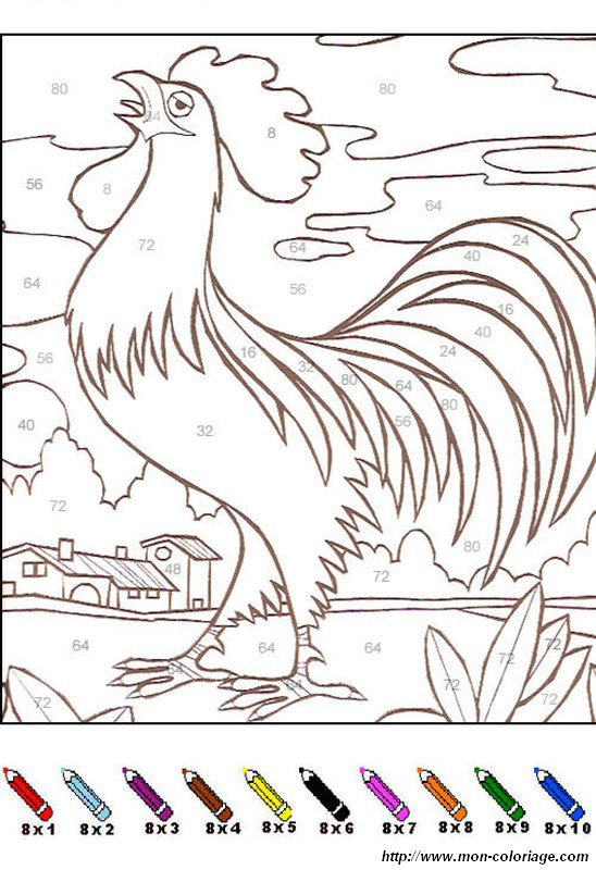 immagine un gallo che canta