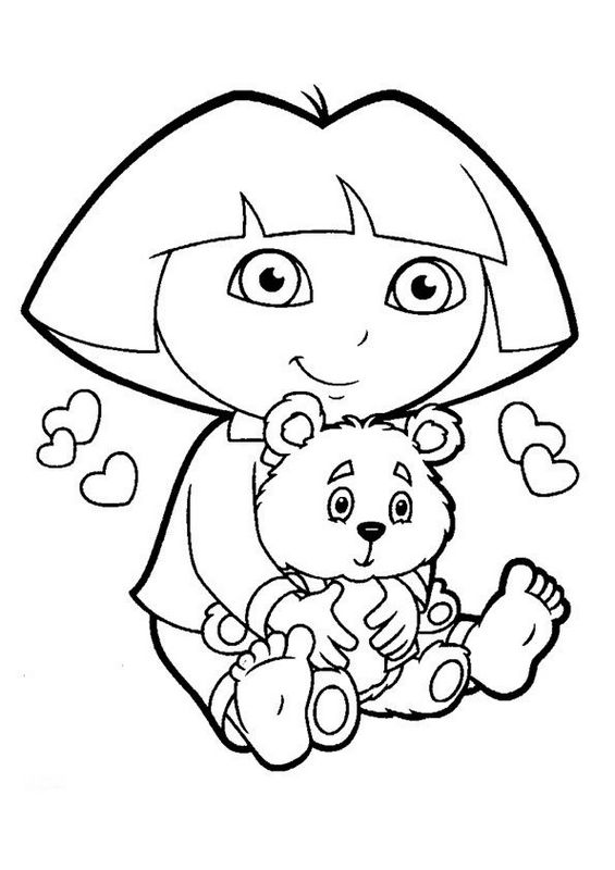 immagine Il piccolo peluche di Dora