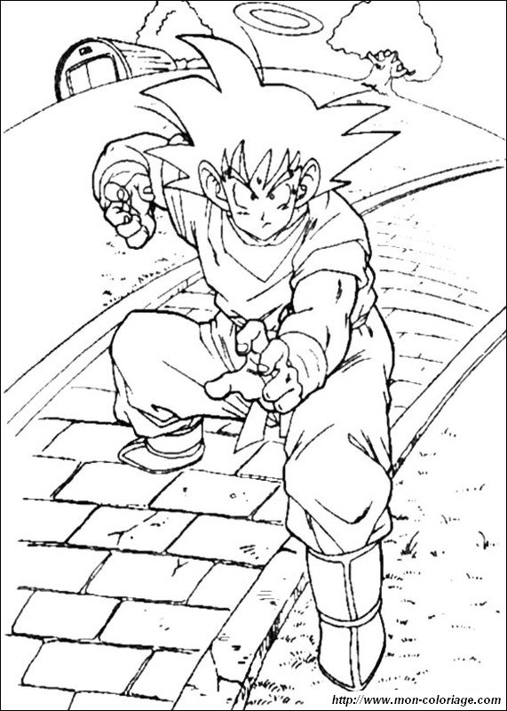 immagine goku durante l addestramento