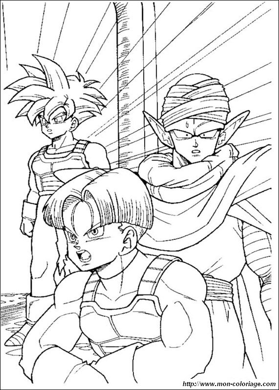 immagine son gohan con picccolo e trunks