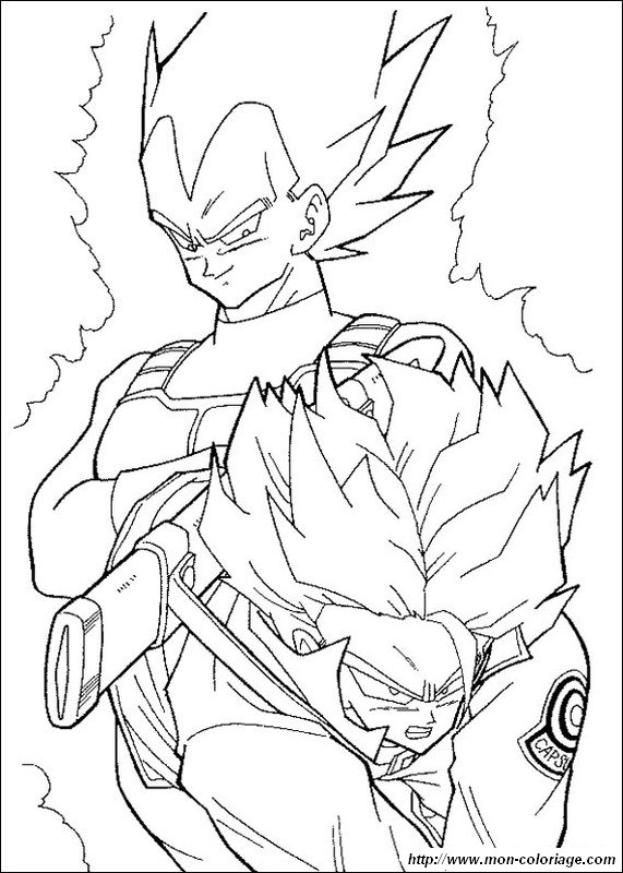 immagine vegeta e trunks super saiyan