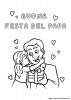 Una scheda per la festa del papa