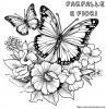 In una radura con farfalle e fiori