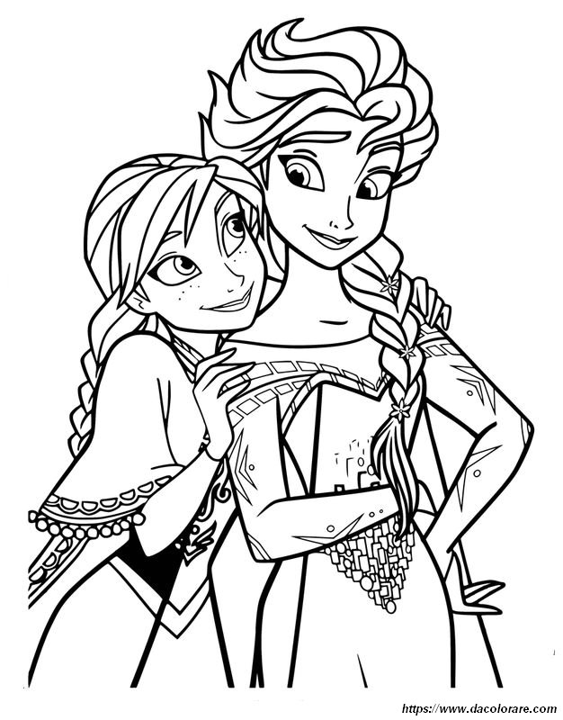 immagine La principessa Elsa e Anna