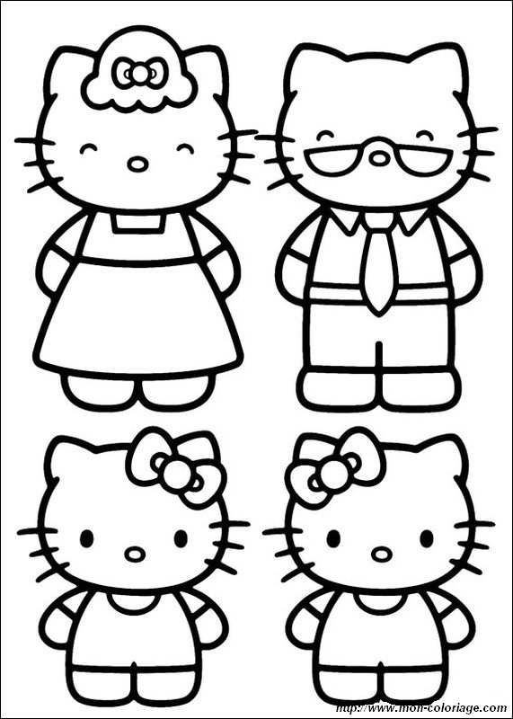 immagine La famiglia di Hello Kitty