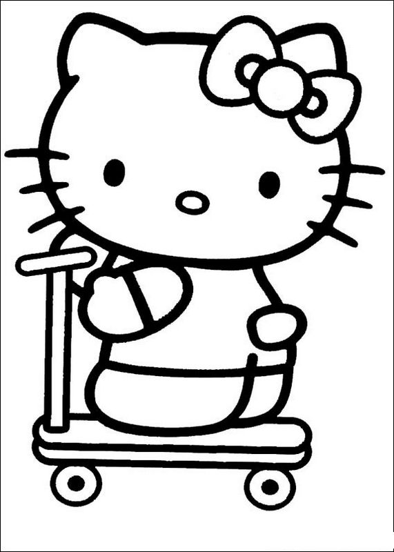 immagine Monopattino Hello Kitty