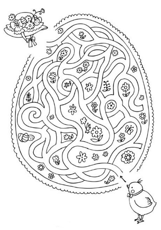 immagine Gioco labirinto di fiore