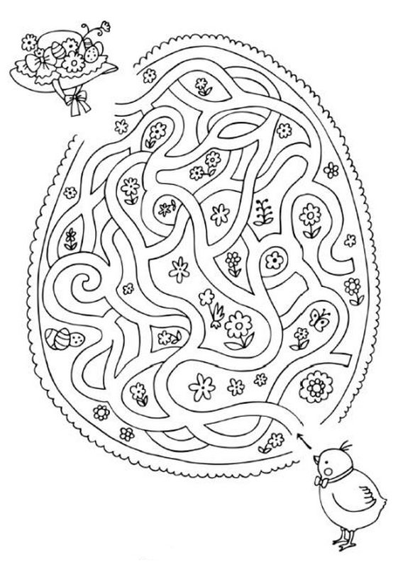 immagine Gioco labirinto di fiore