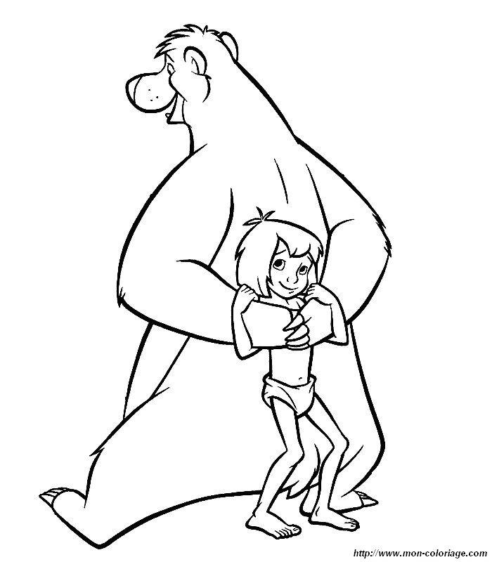 Disegni Da Colorare Il Libro Della Giungla