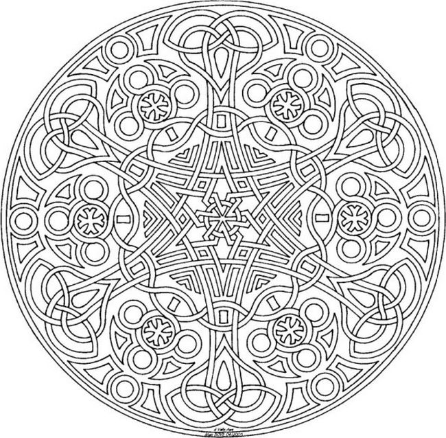 immagine Mandala da stampare