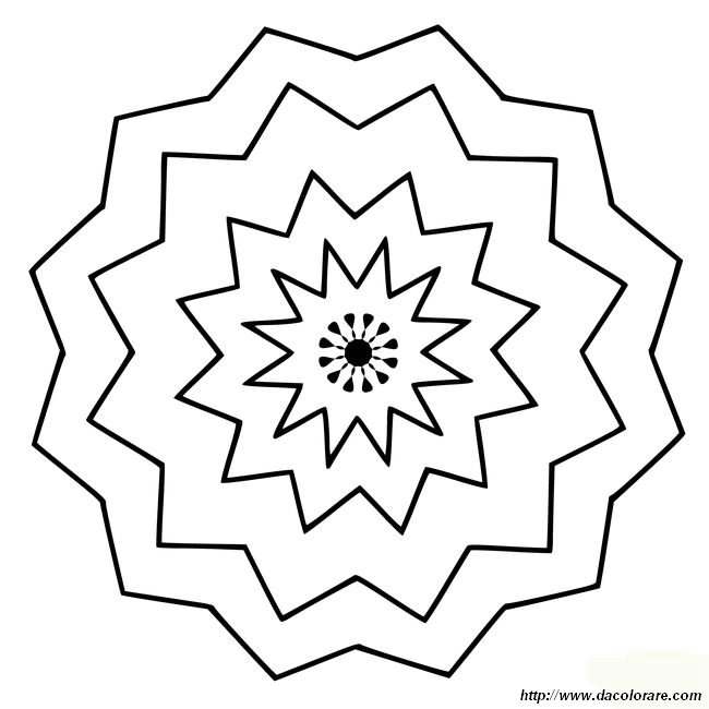 immagine Mandala un fiore