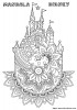 Un mandala Disney unico da colorare