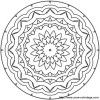 mandala moderatamente difficile
