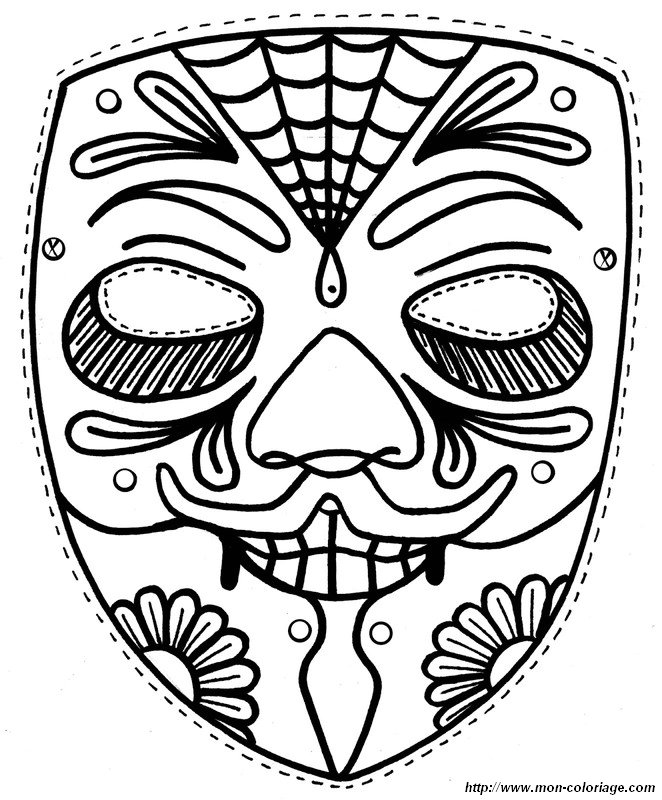 immagine maschera per carnevale