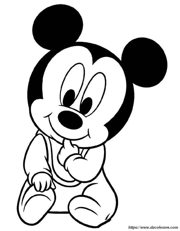 immagine Topolino adorabile bambino