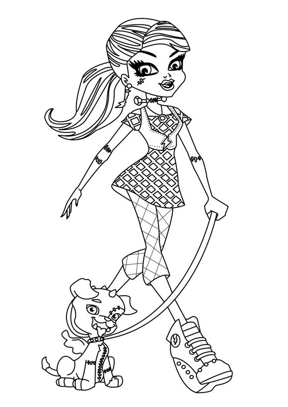 immagine Piccolo cane Monster High