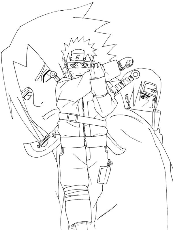 immagine Naruto con i suoi amici