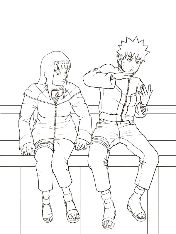 immagine Naruto con un amico