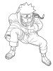 Naruto Uzumaki pronto per il combattimento