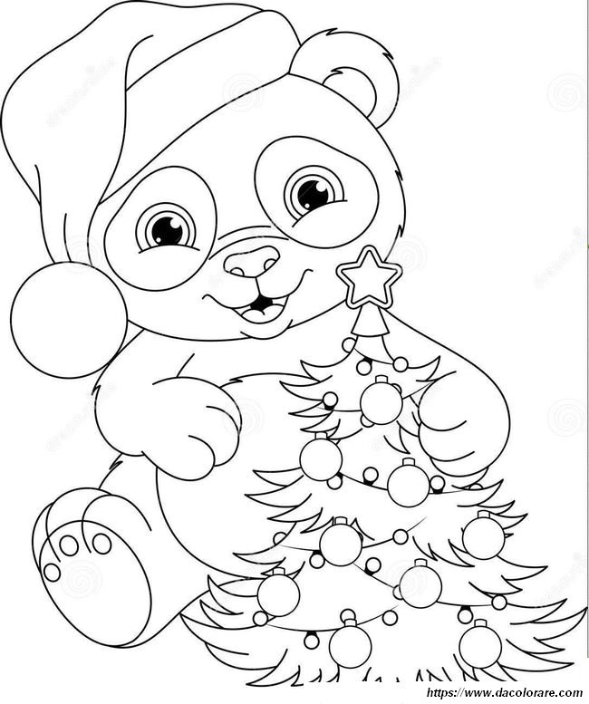 immagine Buon Natale Panda