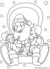 Babbo Natale con due bambini