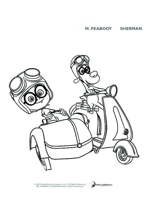 immagine Mr Peabody e Sherman suo figlio adottivo