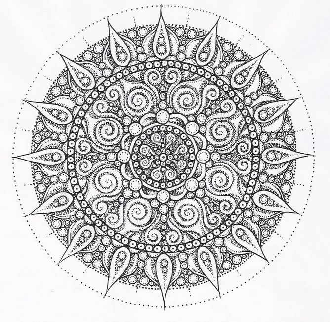 Colorare Per adulti, disegno Un mandala per adulti.jpeg