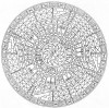 Mandala con simboli Aztechi