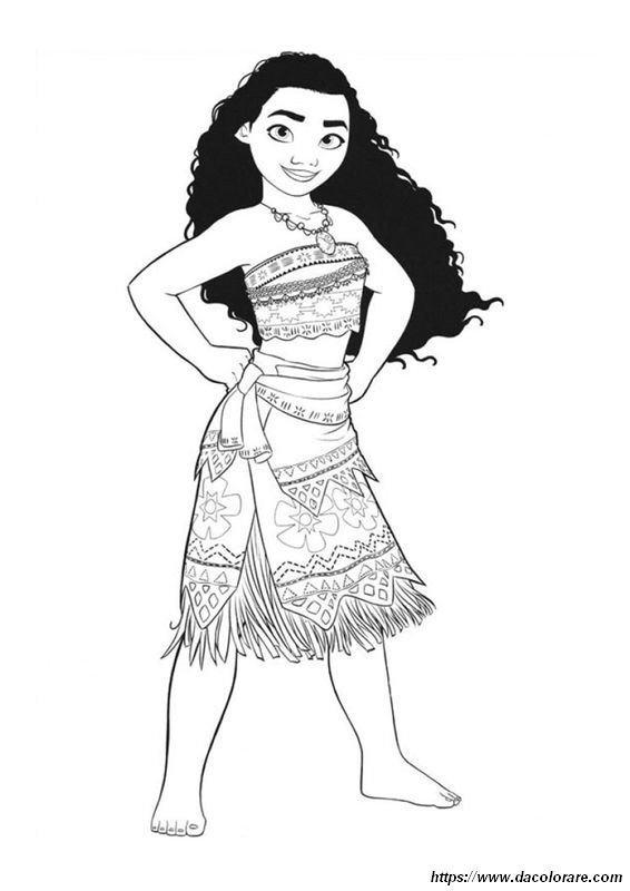 immagine Moana la nuova principessa di Disney