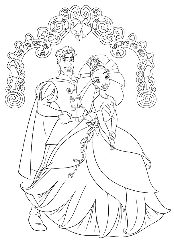 immagine Principessa tiana e il principe naveen